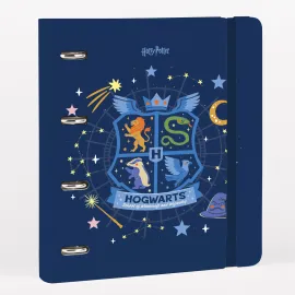 CLASSEUR 4 ANNEAUX POLYPROPYLÈNE HARRY POTTER