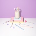 SET DE 35 STYLOS GEL EFFAÇABLES BT21