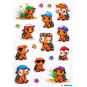 STICKERS MAGIC TORTUES MOOVING EYES