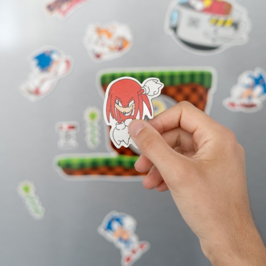 SET D’AIMANTS DÉCOUPÉS SONIC