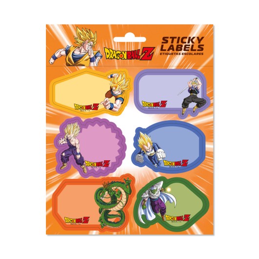 ÉTIQUETTES ADHÉSIVES PREMIUM DRAGON BALL