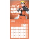 CALENDRIER 2027 30X30 NARUTO SHIPPUDEN