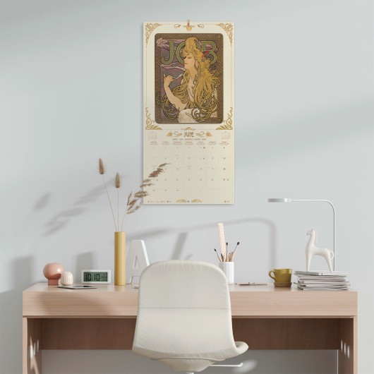 CALENDRIER 2027 30X30 ART NOUVEAU