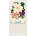 CALENDRIER 2027 30X30 BOTANICAL FLEURS