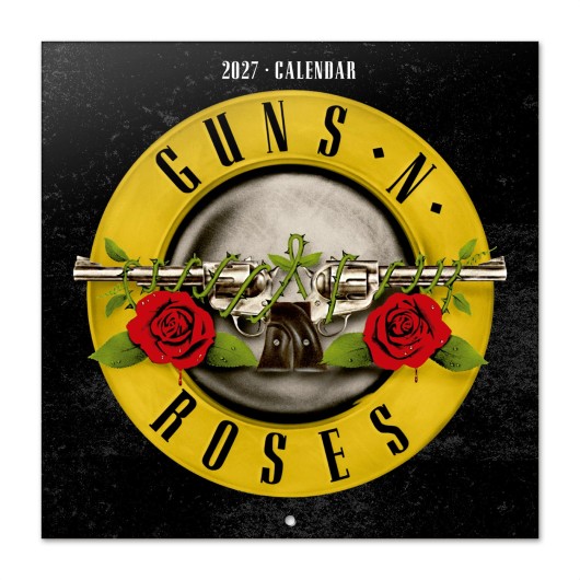 CALENDRIER 2027 30X30 GUNS N ROSES