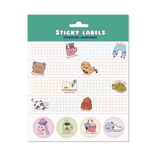 ETIQUETTES ADHESIVES ONE PIECE