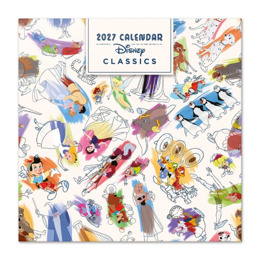 CALENDRIER 2027 30X30 DISNEY CLASSIQUES