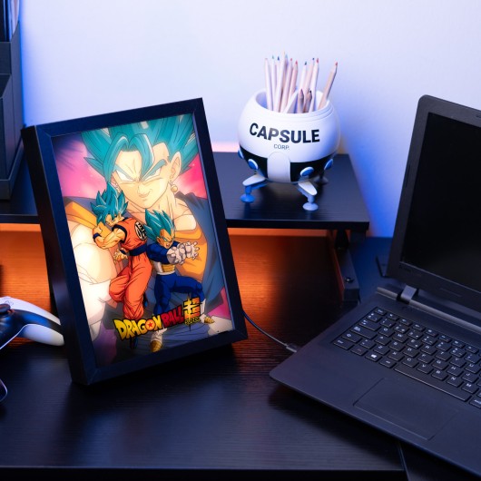PRINT RÉTROÉCLAIRÉ DRAGON BALL