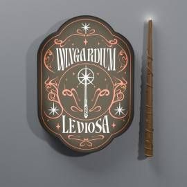 LAMPE HARRY POTTER WINGARDIUM LEVIOSA