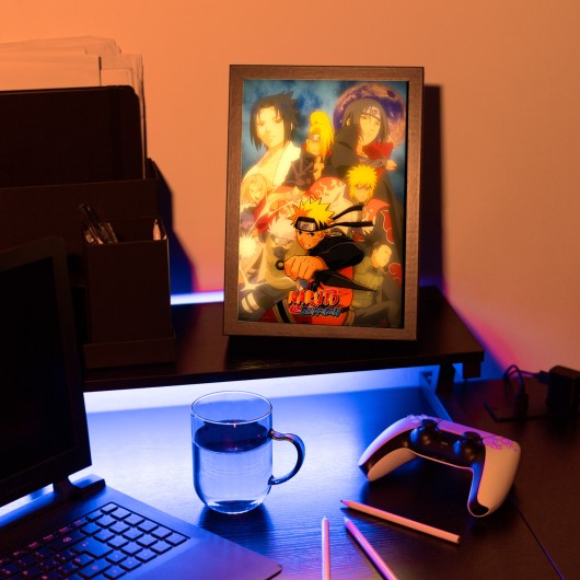 PRINT RÉTROÉCLAIRÉ NARUTO SHIPPUDEN