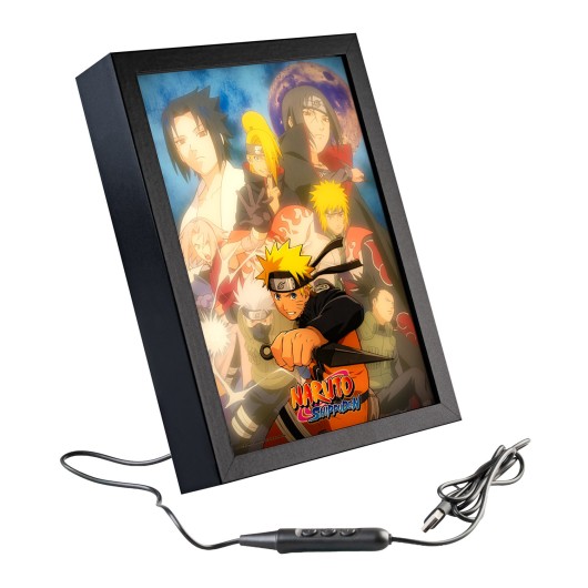 PRINT RÉTROÉCLAIRÉ NARUTO SHIPPUDEN