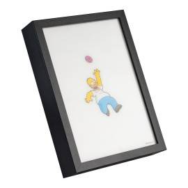 ILLUSTRATION LED ENCADRÉE LES SIMPSON