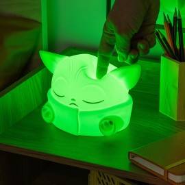 LAMPE SQUISHY RECHARGEABLE EN SILICONE GROGU