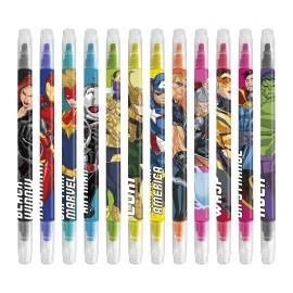 SET DE 12 FEUTRES EFFAÇABLES MARVEL AVENGERS
