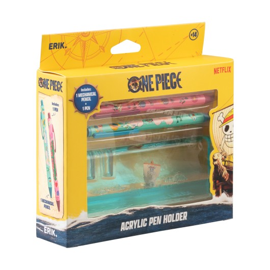 PORTE STYLO ACRYLIQUE ONE PIECE NETFLIX GOING MERRY