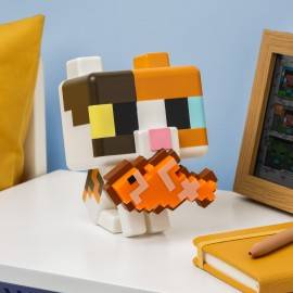 LAMPE GLOBUDDIES MINECRAFT CAT 2