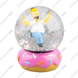 BOULE À NEIGE LES SIMPSON HOMER SIMPSON DONUT