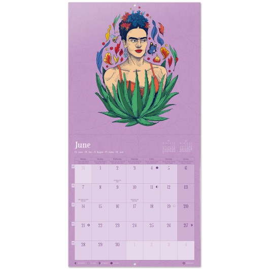 CALENDRIER 2027 30X30 FRIDA KAHLO