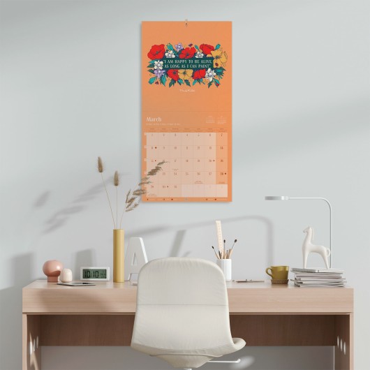 CALENDRIER 2027 30X30 FRIDA KAHLO