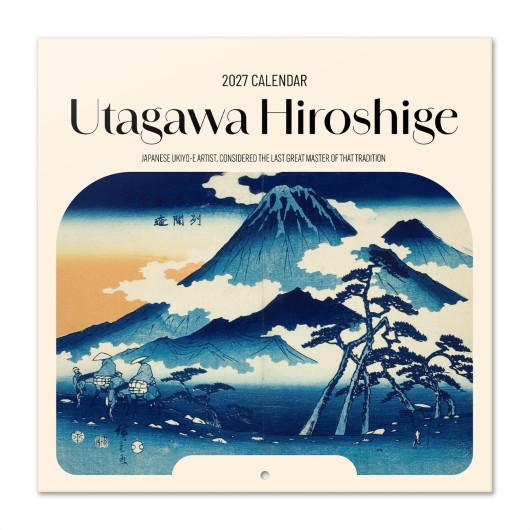 CALENDRIER 2027 30X30 HIROSHIGE