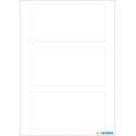 ÉTIQUETTES VARIÉES 34X67MM BLANCHES