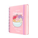 AGENDA SCOLAIRE 2026/2027 SEMAINIER A5 12 MOIS PUSHEEN FRUITS