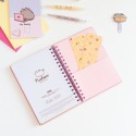 AGENDA SCOLAIRE 2026/2027 SEMAINIER A5 12 MOIS PUSHEEN FRUITS