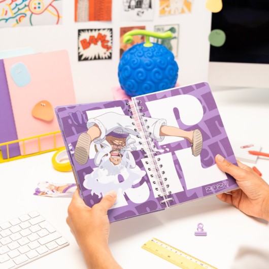 AGENDA SCOLAIRE 2026/2027 SEMAINIER A5 12 MOIS ONE PIECE GEAR 5