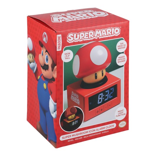 RÉVEIL ICON CHAMPIGNON MARIO
