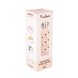 BOUTEILLE EN MÉTAL AVEC POIGNÉE PUSHEEN SUSHI ROLL 2