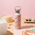 BOUTEILLE EN MÉTAL AVEC POIGNÉE PUSHEEN SUSHI ROLL