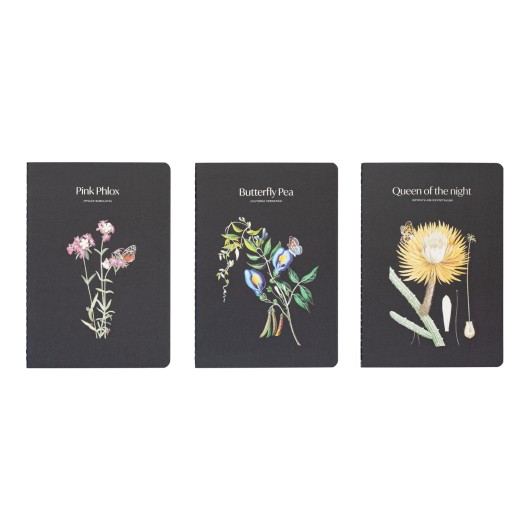 PACK 3 CARNETS A5 SLEEPLESS GARDEN