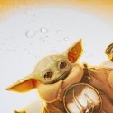 TAPIS DE SOURIS XL STAR WARS THE MANDALORIAN ET GROGU