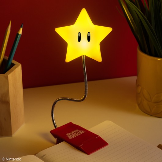 LAMPE CLIP ETOILE MARIO