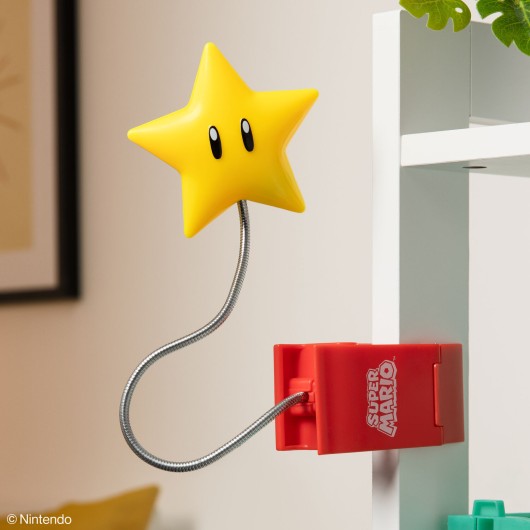 LAMPE CLIP ETOILE MARIO