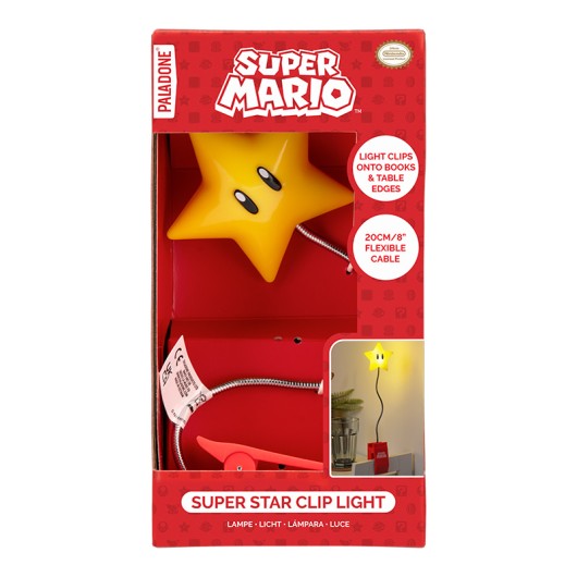 LAMPE CLIP ETOILE MARIO