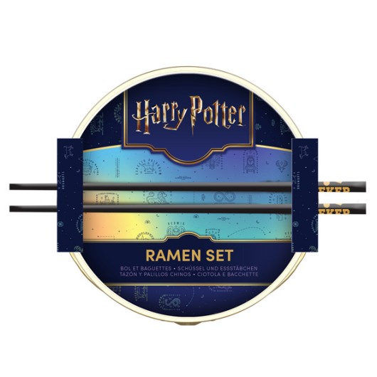 BOL A RAMEN AVEC BAGUETTES VIF D'OR