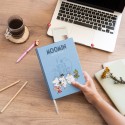 AGENDA SCOLAIRE 2026/2027 SEMAINIER A5 RELIÉ 17 MOIS MOOMIN