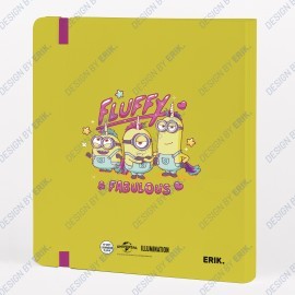 CLASSEUR 4 ANNEAUX POLYPROPYLÈNE LES MINIONS 2