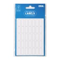 ETIQUETTES ADHESIVES BLANCHES 8X20MM