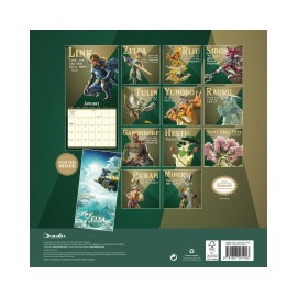 CALENDRIER 2027 30X30 THE LEGEND OF ZELDA 2