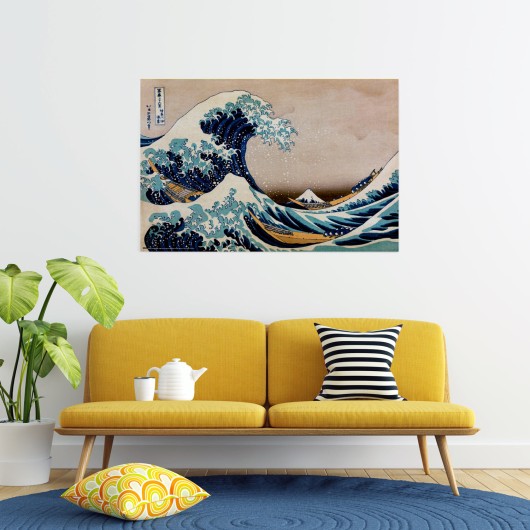 POSTER HOKUSAI LA GRANDE VAGUE DE KANAGAWA