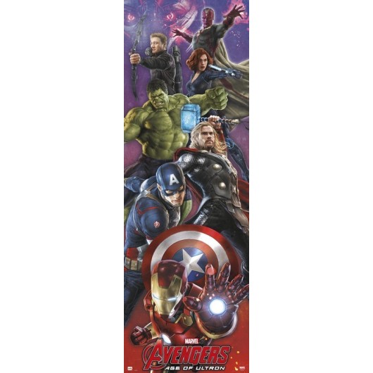 POSTER PORTE MARVEL AVENGERS AGE OF ULTRON