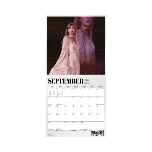 CALENDRIER 2027 30X30 TAYLOR SWIFT (PLASTIC FREE)