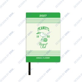 AGENDA ANNUEL 2027 AGENDA SEMAINIER A6 SNOOPY