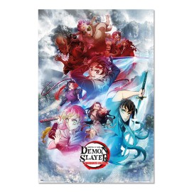 POSTER DEMON SLAYER LE VILLAGE DES FORGERONS 1