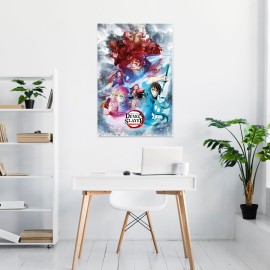 POSTER DEMON SLAYER LE VILLAGE DES FORGERONS 1 2