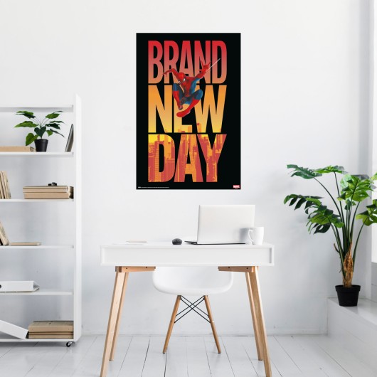 POSTER MARVEL SPIDERMAN BRAND NEW DAY