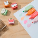SET DE 4 SURLIGNEURS AVEC TOPPER PUSHEEN SUSHI ROLL