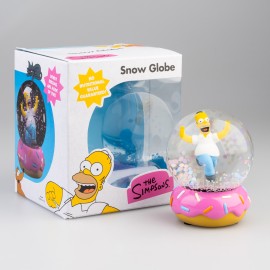 BOULE À NEIGE LES SIMPSON HOMER SIMPSON DONUT 2